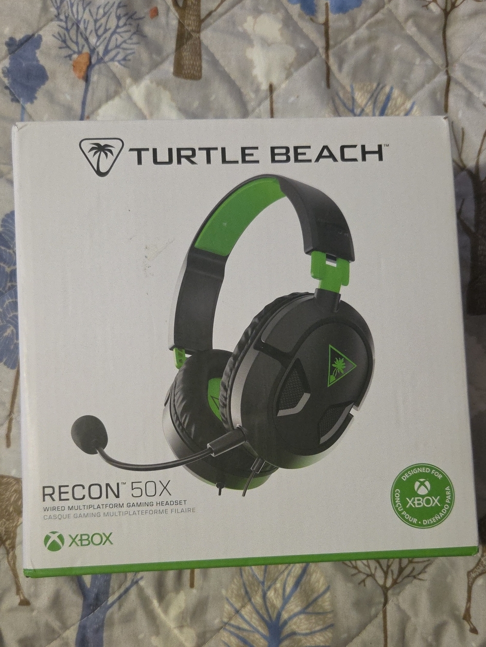 Recon 50X Wired Gaming Headset - Black & Green